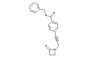4-[3-(2-ketoazetidin-1-yl)prop-1-ynyl]benzoic Acid Benzyl Ester