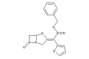 Image of 2-(7-keto-4-oxa-1-azabicyclo[3.2.0]heptan-3-ylidene)-2-(2-thienyl)acetic Acid Benzyl Ester