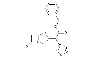 Image of 2-(7-keto-4-oxa-1-azabicyclo[3.2.0]heptan-3-ylidene)-2-(3-thienyl)acetic Acid Benzyl Ester