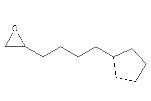 2-(4-cyclopentylbutyl)oxirane