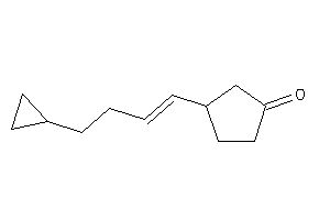 Image of 3-(4-cyclopropylbut-1-enyl)cyclopentanone