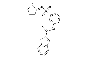 Image of N-[3-(pyrrolidin-2-ylideneamino)sulfonylphenyl]coumarilamide