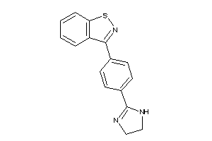 3-[4-(2-imidazolin-2-yl)phenyl]-1,2-benzothiazole