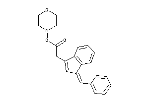 2-(3-benzalinden-1-yl)acetic Acid Morpholino Ester