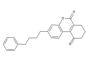 3-(4-phenylbutyl)-8,9-dihydro-7H-benzo[c]chromene-6,10-quinone
