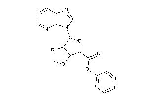 Image of 6-purin-9-yl-3a,4,6,6a-tetrahydrofuro[3,4-d][1,3]dioxole-4-carboxylic Acid Phenyl Ester