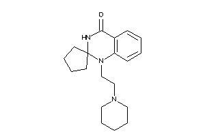 1-(2-piperidinoethyl)spiro[3H-quinazoline-2,1'-cyclopentane]-4-one