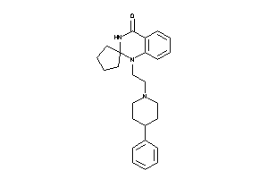 Image of 1-[2-(4-phenylpiperidino)ethyl]spiro[3H-quinazoline-2,1'-cyclopentane]-4-one