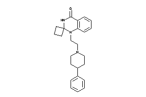 Image of 1-[2-(4-phenylpiperidino)ethyl]spiro[3H-quinazoline-2,1'-cyclobutane]-4-one