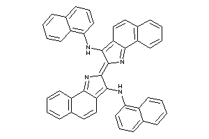 1-naphthyl-[2-[3-(1-naphthylamino)benzo[g]indol-2-ylidene]benzo[g]indol-3-yl]amine