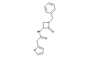 Image of N-(1-benzyl-2-keto-azetidin-3-yl)-2-(2-thienyl)acetamide