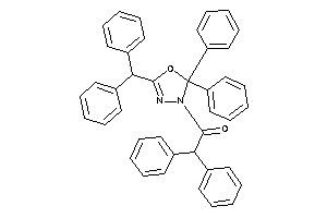 1-(5-benzhydryl-2,2-diphenyl-1,3,4-oxadiazol-3-yl)-2,2-diphenyl-ethanone