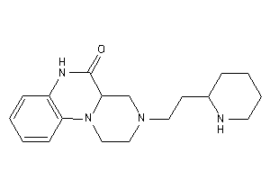 Image of 3-[2-(2-piperidyl)ethyl]-2,4,4a,6-tetrahydro-1H-pyrazino[1,2-a]quinoxalin-5-one