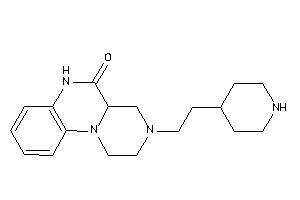 Image of 3-[2-(4-piperidyl)ethyl]-2,4,4a,6-tetrahydro-1H-pyrazino[1,2-a]quinoxalin-5-one
