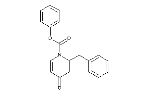 Image of 2-benzyl-4-keto-2,3-dihydropyridine-1-carboxylic Acid Phenyl Ester