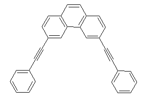 Image of 3,6-bis(2-phenylethynyl)phenanthrene