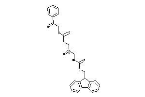 Image of 3-[(9H-fluoren-9-ylmethoxycarbonylamino)methylphosphonoyl]propionic Acid Phenacyl Ester