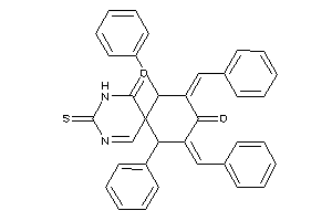 Image of 8,10-dibenzal-7,11-diphenyl-3-thioxo-2,4-diazaspiro[5.5]undec-1-ene-5,9-quinone