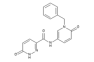 Image of N-(1-benzyl-6-keto-3-pyridyl)-6-keto-1H-pyridazine-3-carboxamide