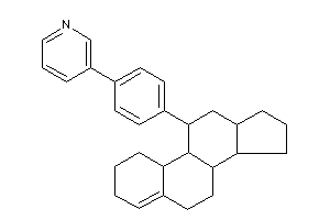 3-[4-(2,3,6,7,8,9,10,11,12,13,14,15,16,17-tetradecahydro-1H-cyclopenta[a]phenanthren-11-yl)phenyl]pyridine