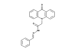 Image of N-(benzalamino)-2-(9-ketoacridin-10-yl)acetamide