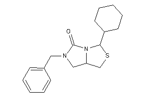 6-benzyl-3-cyclohexyl-1,3,7,7a-tetrahydroimidazo[1,5-c]thiazol-5-one