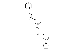 Image of N-[2-keto-2-[[2-keto-2-[(2-keto-2-pyrrolidino-ethyl)amino]ethyl]amino]ethyl]carbamic Acid Benzyl Ester