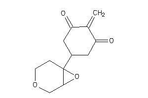 Image of 5-(4,7-dioxabicyclo[4.1.0]heptan-1-yl)-2-methylene-cyclohexane-1,3-quinone