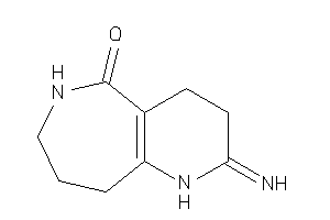 Image of 2-imino-3,4,6,7,8,9-hexahydro-1H-pyrido[3,2-c]azepin-5-one