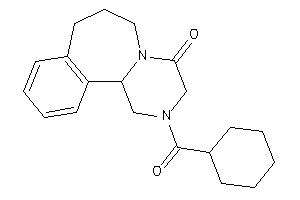 2-(cyclohexanecarbonyl)-1,3,6,7,8,12b-hexahydropyrazino[2,1-a][2]benzazepin-4-one