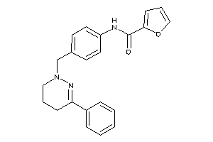 Image of N-[4-[(6-phenyl-4,5-dihydro-3H-pyridazin-2-yl)methyl]phenyl]-2-furamide