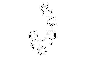 Image of 1-[6-(1H-1,2,4-triazol-5-ylthio)pyridazin-3-yl]-5-BLAHyl-pyrimidine-4-thione