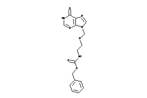 Image of N-[2-[(6-keto-1H-purin-9-yl)methoxy]ethyl]carbamic Acid Benzyl Ester