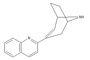 2-(8-azabicyclo[3.2.1]oct-2-en-3-yl)quinoline