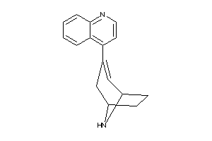 4-(8-azabicyclo[3.2.1]oct-2-en-3-yl)quinoline