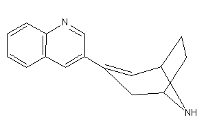 3-(8-azabicyclo[3.2.1]oct-2-en-3-yl)quinoline