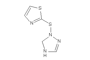 Image of 2-(3,4-dihydro-1,2,4-triazol-2-ylthio)thiazole