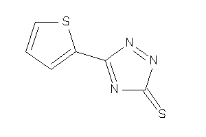 5-(2-thienyl)-1,2,4-triazole-3-thione