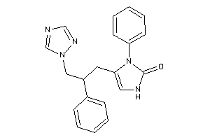 1-phenyl-5-[2-phenyl-3-(1,2,4-triazol-1-yl)propyl]-4-imidazolin-2-one