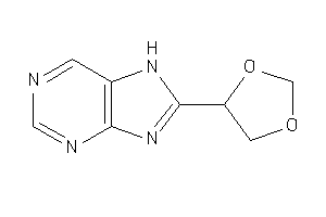8-(1,3-dioxolan-4-yl)-7H-purine
