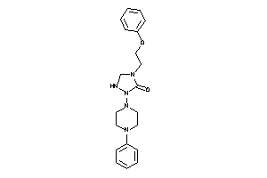 Image of 4-(2-phenoxyethyl)-2-(4-phenylpiperazino)-1,2,4-triazolidin-3-one