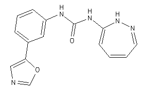 1-(1H-diazepin-7-yl)-3-(3-oxazol-5-ylphenyl)urea
