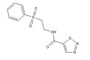 Image of N-(2-besylethyl)thiadiazole-5-carboxamide