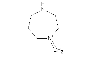 Image of 1-methylene-1,4-diazepan-1-ium