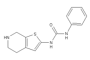 1-phenyl-3-(4,5,6,7-tetrahydrothieno[2,3-c]pyridin-2-yl)urea