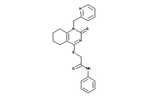 2-[[2-keto-1-(2-pyridylmethyl)-5,6,7,8-tetrahydroquinazolin-4-yl]thio]-N-phenyl-acetamide