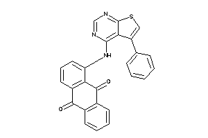 Image of 1-[(5-phenylthieno[2,3-d]pyrimidin-4-yl)amino]-9,10-anthraquinone