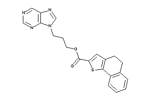 4,5-dihydrobenzo[g]benzothiophene-2-carboxylic Acid 3-purin-9-ylpropyl Ester