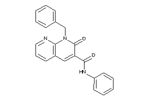 1-benzyl-2-keto-N-phenyl-1,8-naphthyridine-3-carboxamide