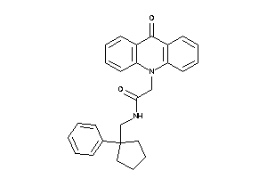 2-(9-ketoacridin-10-yl)-N-[(1-phenylcyclopentyl)methyl]acetamide